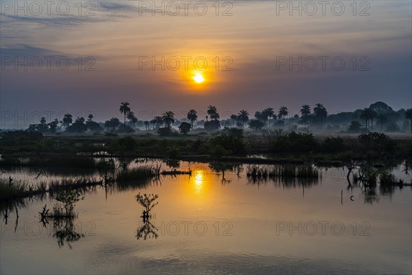 Sunrise in the Casamance