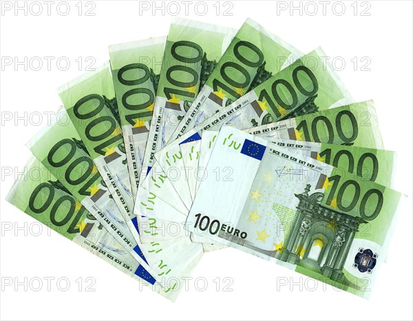 100 Euro notes