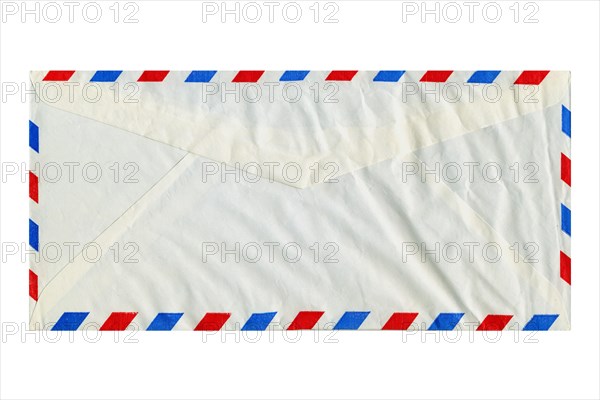 Airmail letter envelope isolated