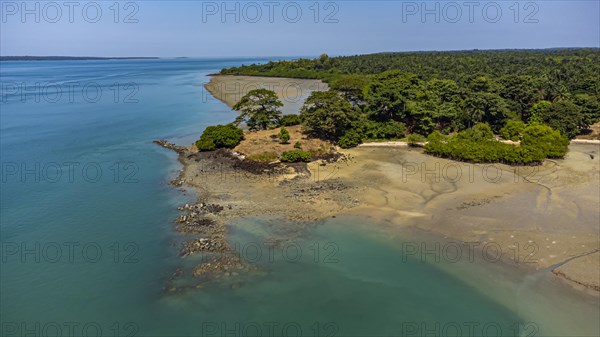 Aerial of Rubane island