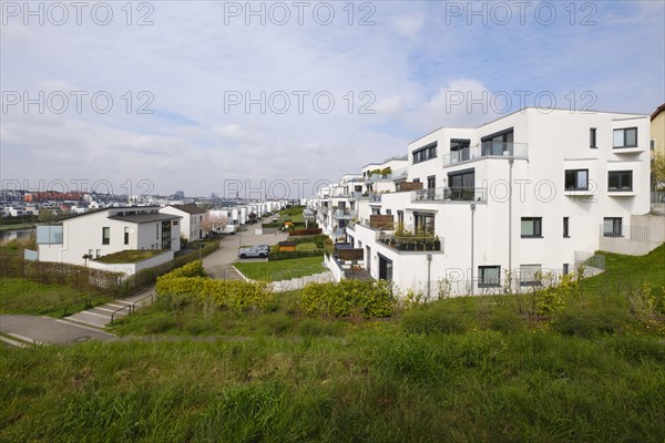 Modern residential buildings at Phoenix Lake