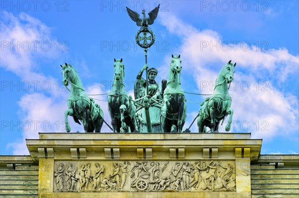 Roman Quadriga with the Germania on the Brandenburg Gate