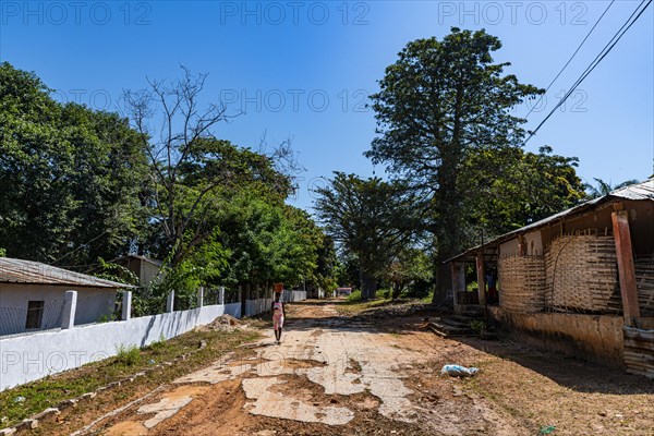 Dilapitated houses on Bubaque island