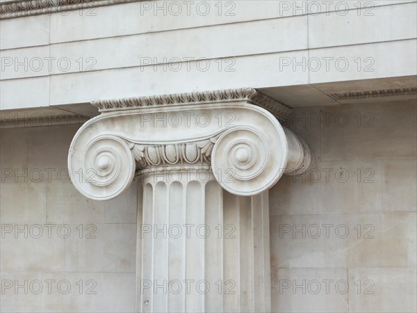 Ionic column capital