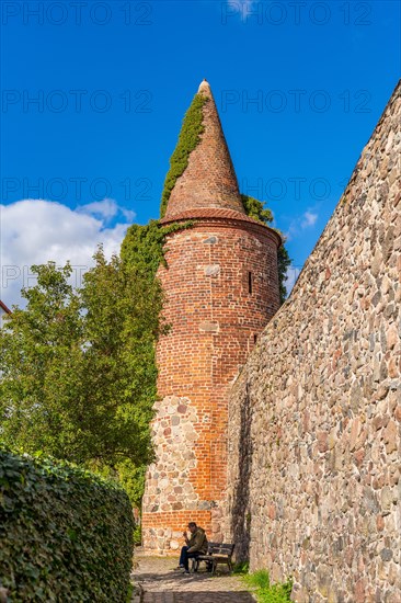 City wall and watchtower