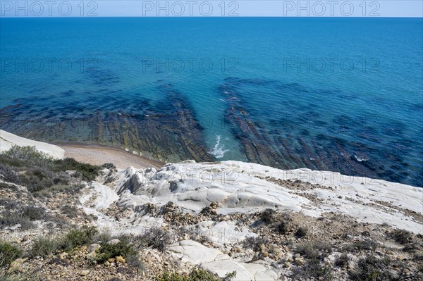 Chalk cliffs at Capo Bianco