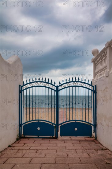 Old gate to the beach Spiaggia di Piana di Mattinata