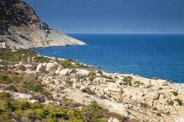 Rocky coast near Ca Na