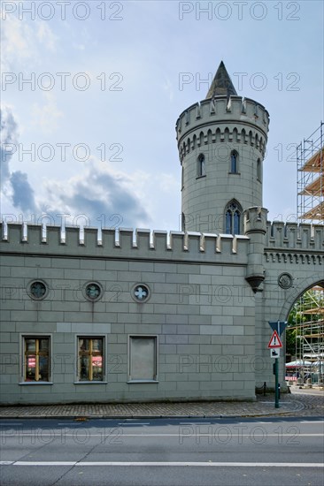 Street scene at Nauener Tor in Potsdam