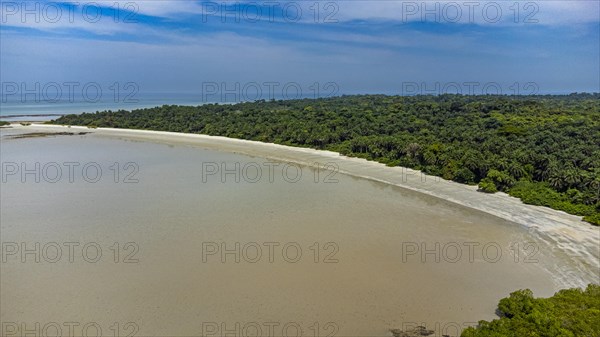 Aerial of Joao Viera island