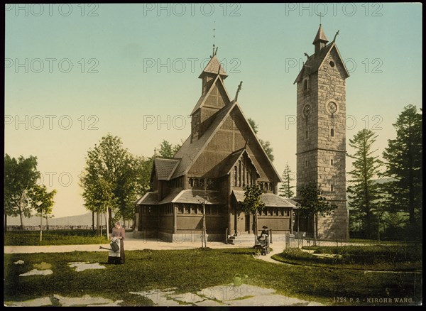 The church of Wang in the Giant Mountains