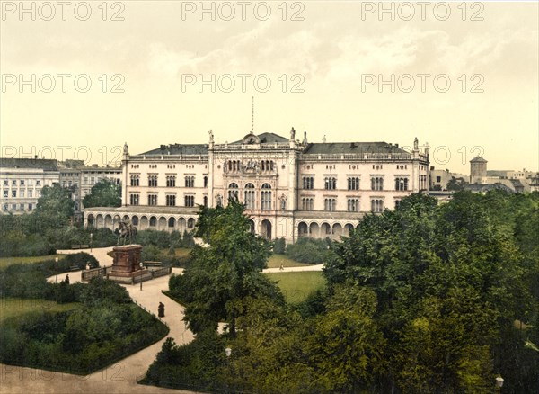 University and Royal Garden in Koenigsberg