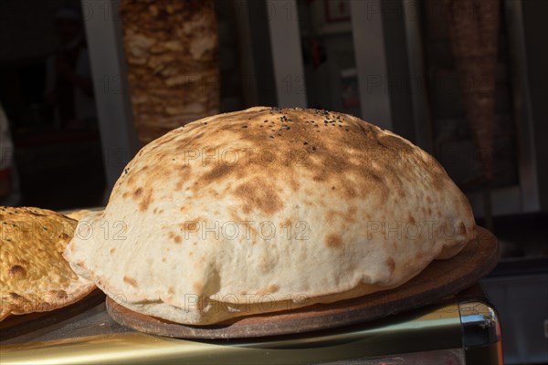 Traditional Turkish style made bread loaf