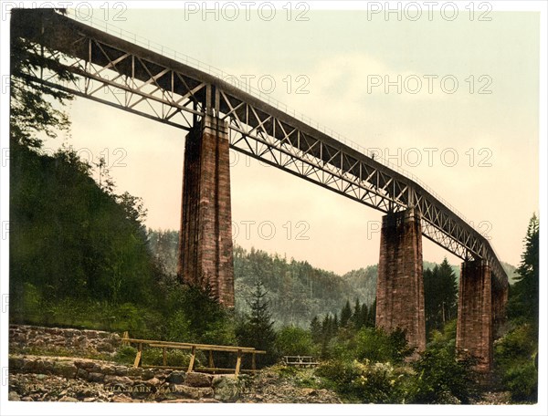 Viaduct over the Ravenna Gorge in the Black Forest