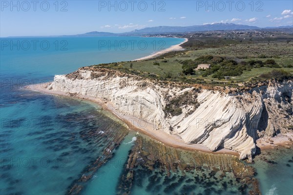 Chalk cliffs at Capo Bianco