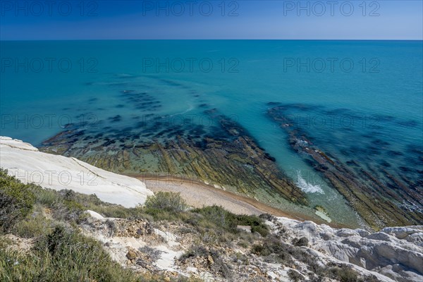 Chalk cliffs at Capo Bianco