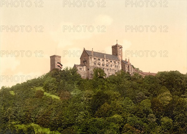 The Wartburg near Eisenach in Thuringia