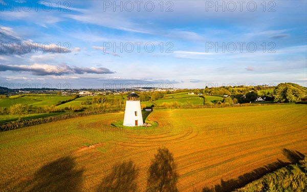 Devon windmill from a drone