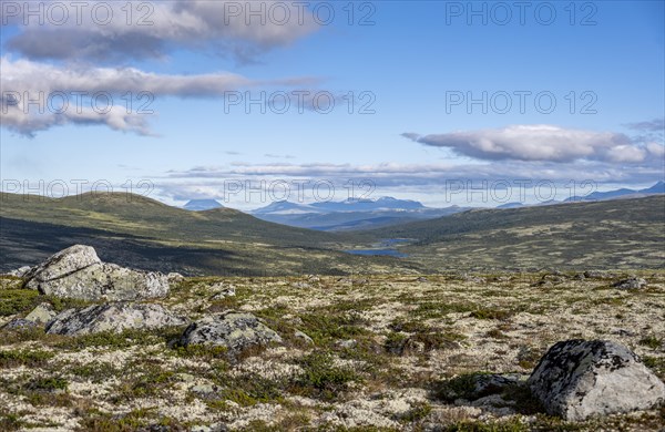 Landscape in the Fjell