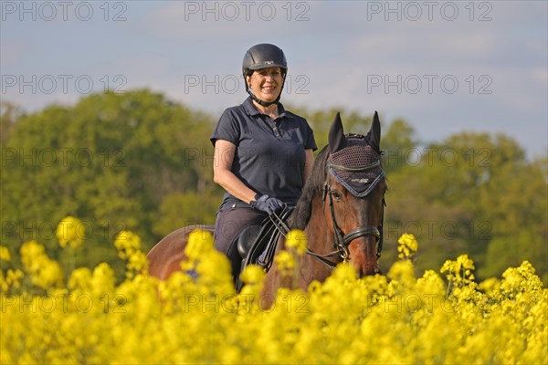 Woman with horse