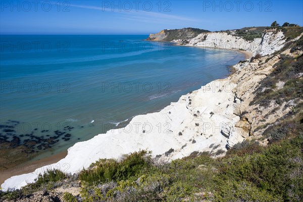 Chalk cliff Scala dei Turchi