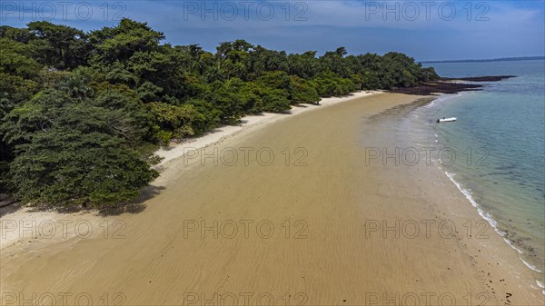 Aerial of Joao Viera island