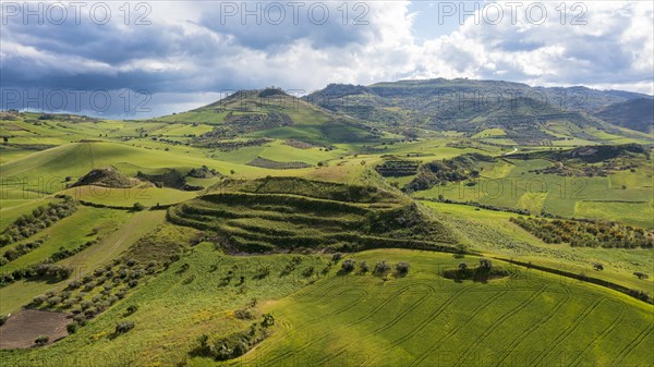 Landscape near Piazza Armerina