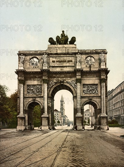 The Siegestor in Munich