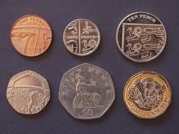 Pound coins