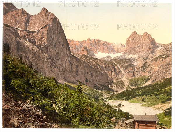 The Angler's Hut in the Hoellental in Upper Bavaria