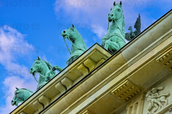 Roman Quadriga with the Germania on the Brandenburg Gate