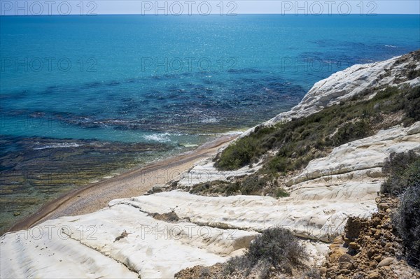 Chalk cliffs at Capo Bianco