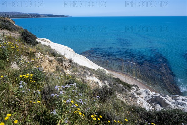 Chalk cliffs at Capo Bianco