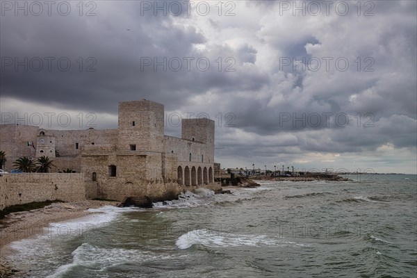 Castello built in the 13th century by Frederick II