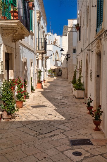 Houses in the old town of Locorotondo