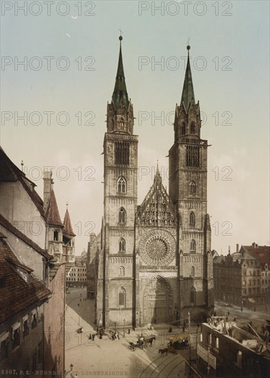 The Lorenzkirche in Nuremberg