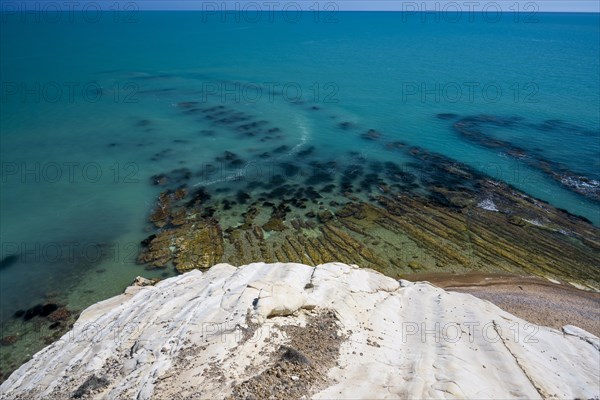 Chalk cliffs at Capo Bianco