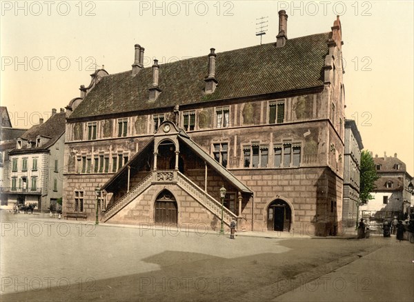 The town hall of Mulhouse