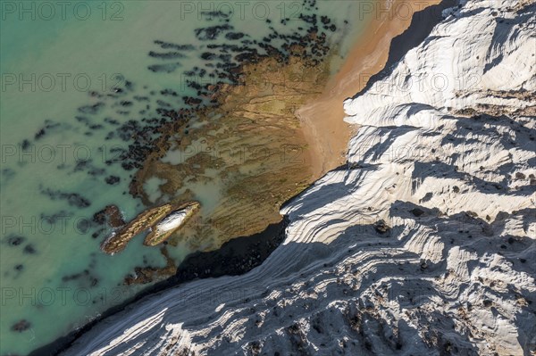 Chalk cliff Scala dei Turchi