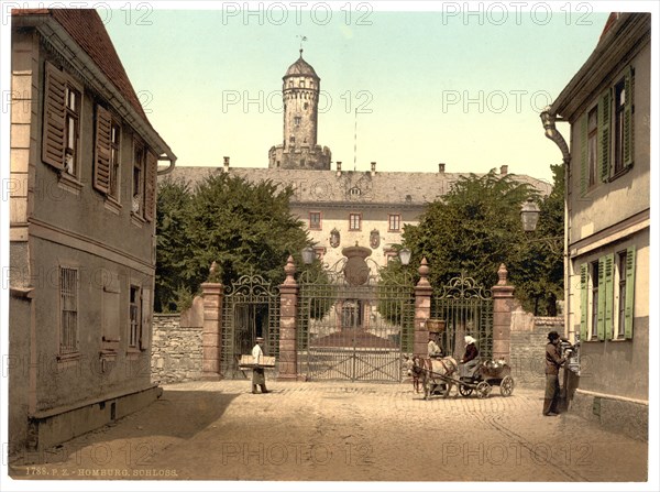 The castle in Homburg vor der Hoehe