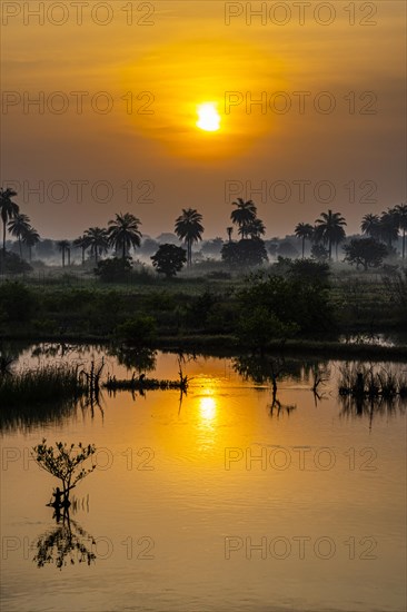 Sunrise in the Casamance