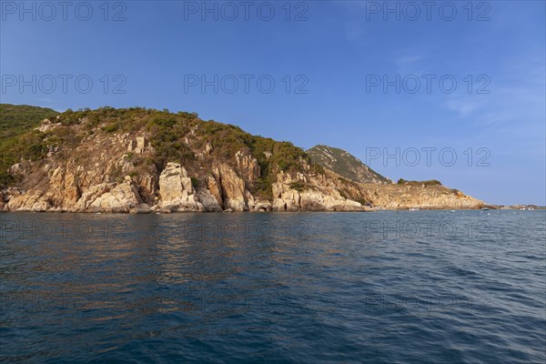 Rocky coastal landscape