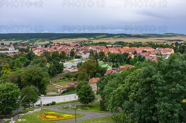 View from the Hausmann Tower over Bad Frankenhausen