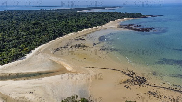 Aerial of Joao Viera island