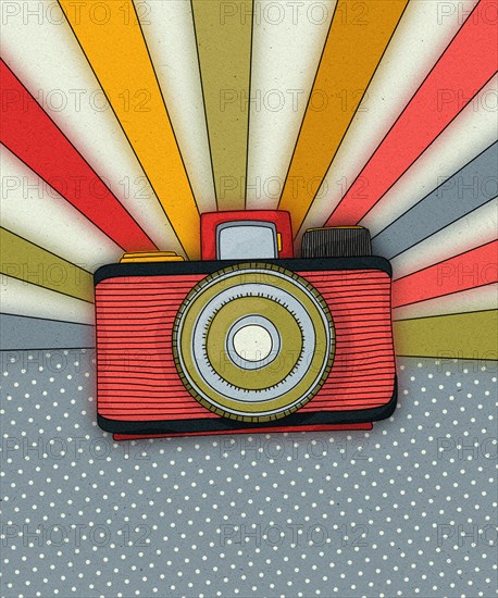 Vintage camera card