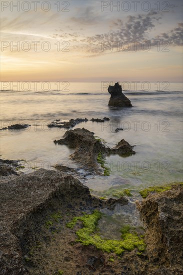 Sunset on the coast