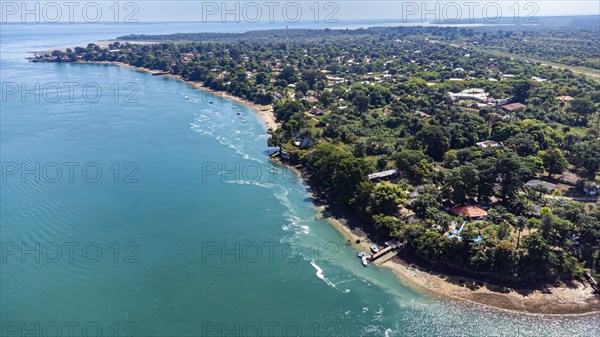 Aerial of Bubaque island