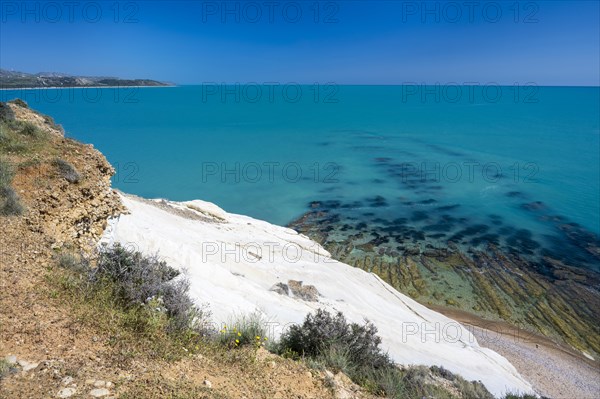 Chalk cliffs at Capo Bianco