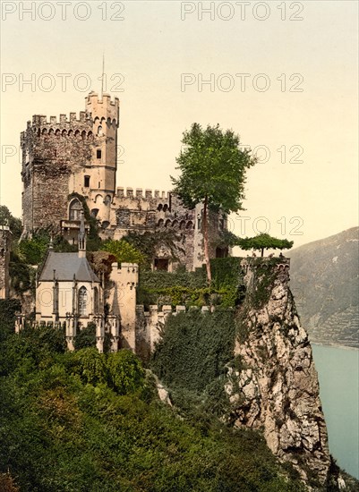 Rheinstein Castle in the Middle Rhine Valley