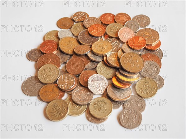Pound coins money